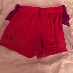 under armour kids athletic shorts